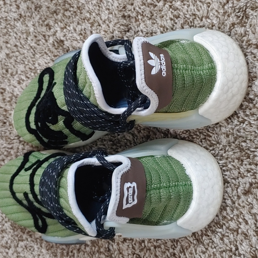 Adidas BBC Ice cream Pharrell Williams Human Race Running Dog Shoes Men's 6.5 - Picture 4 of 6